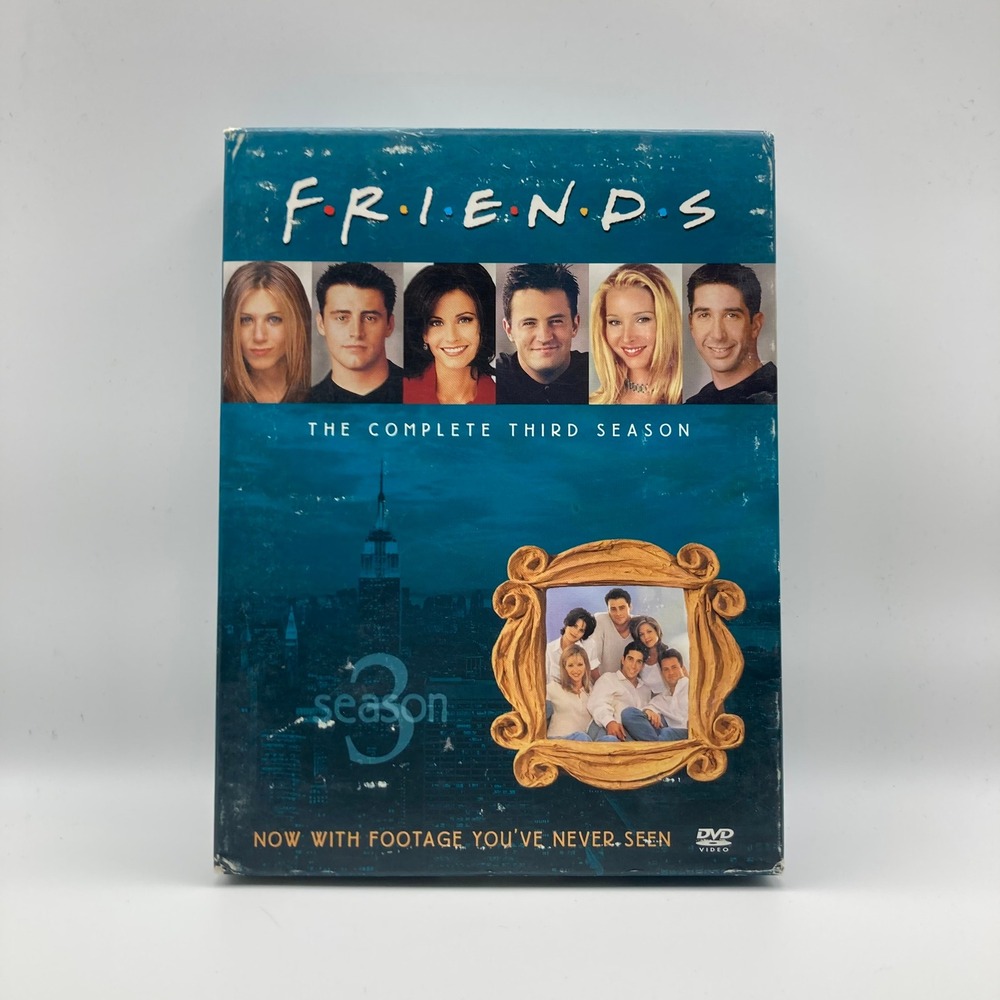 Friends The Complete Third Season DVD 2003 4-Disc Set TV Show Series Box Set